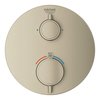 Grohe Dual Function 2-Handle Thermostatic Valve Trim, Gray 24133A00